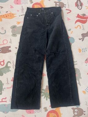 Gap High Rise Wide Leg Cordoroy pants